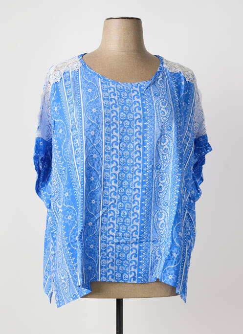 Top albastru MAT FASHION femeie