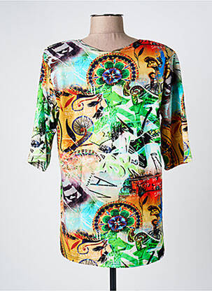 Tricou mâneci 3/4 mâneci 3/4 verde OLIVER JUNG femeie