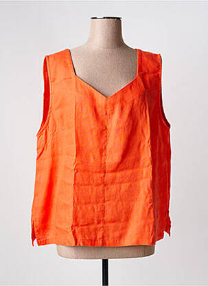 Top portocaliu KOKOMARINA femeie