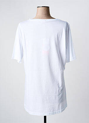 Tricou imprimeu fantezie mâneci scurte albastru SOPHIA femeie