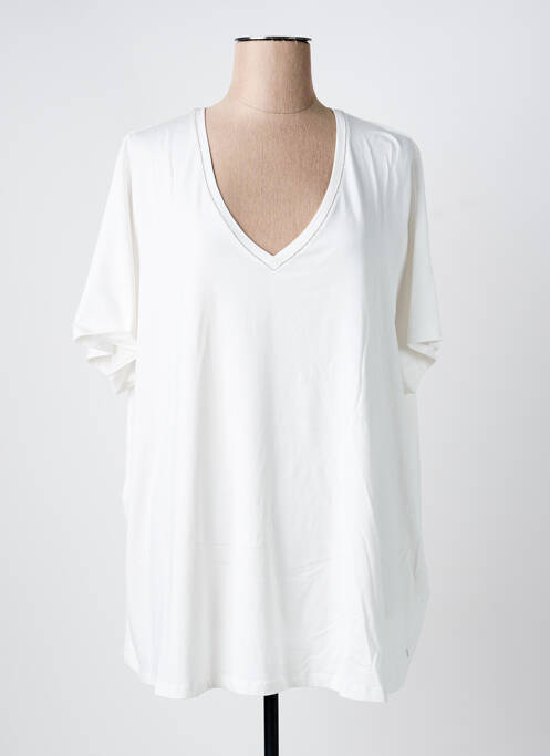 Top alb YESTA femeie