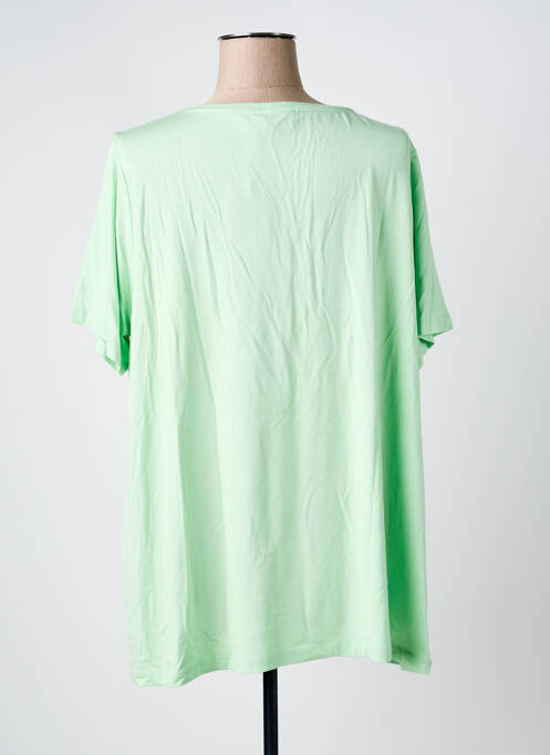 Tunică mâneci scurte verde YESTA femeie