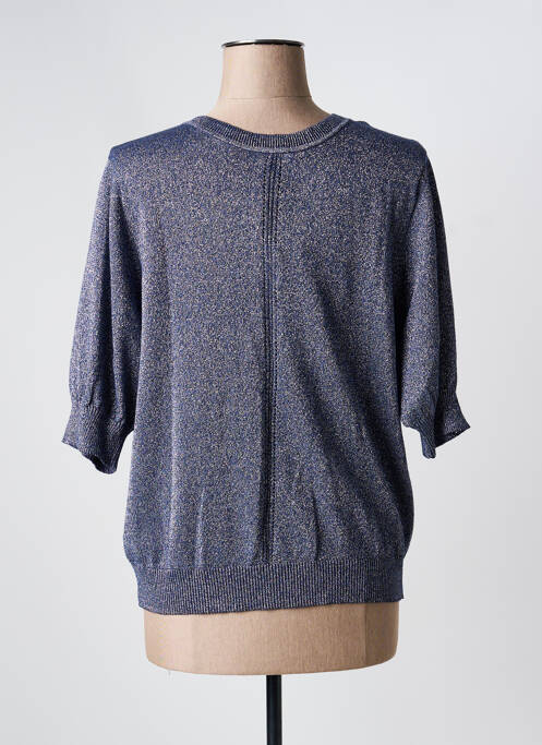 Vestă cu mâneci scurte argintiu MARBLE femeie