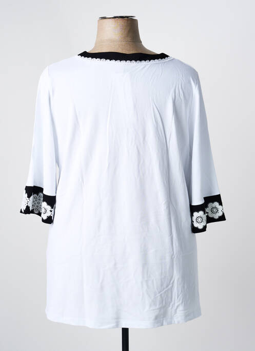 Tunică mâneci lungi alb ALEXANDER & JACOB femeie