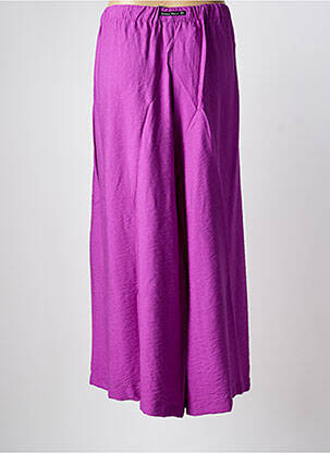 Pantalon 7/8 elasticitate mărime normală violet POISSONS BLANCS femeie