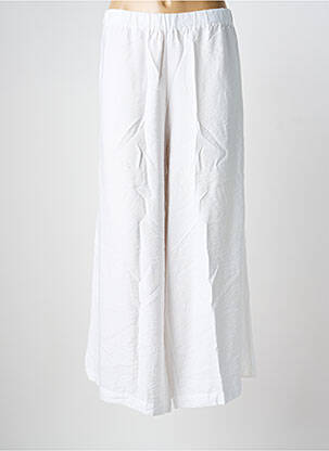 Pantalon 7/8 elasticitate mărime normală alb POISSONS BLANCS femeie