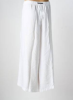 Pantalon 7/8 elasticitate mărime normală alb POISSONS BLANCS femeie