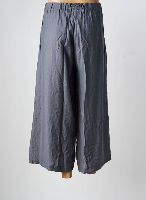 Pantalon 7/8 gri POISSONS BLANCS femeie