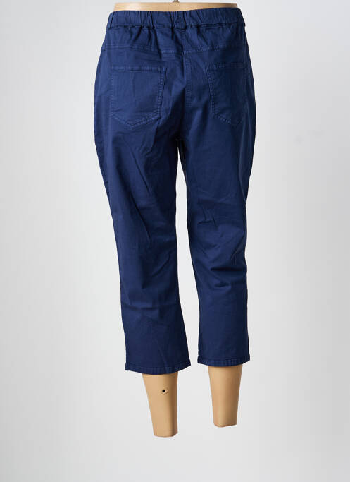 Pantalon trei sferturi albastru FRANCE RIVOIRE femeie