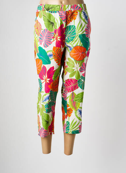 Pantalon 7/8 verde FRANCE RIVOIRE femeie