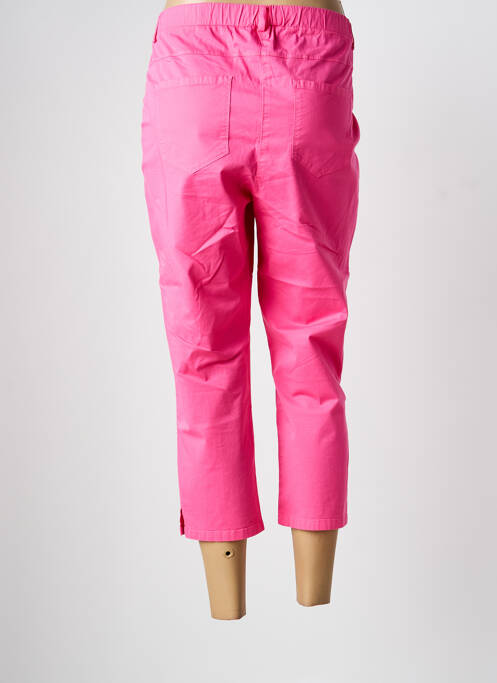 Pantalon trei sferturi roz FRANCE RIVOIRE femeie