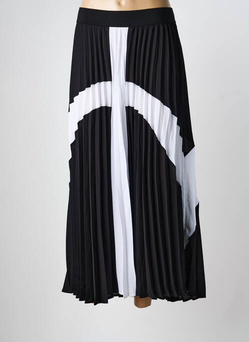 Fustă lungă negru MAT. femeie