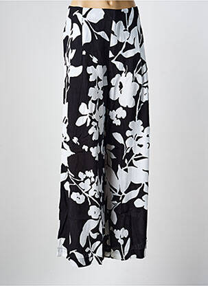 Pantalon larg negru MAT. femeie