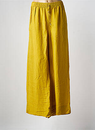 Pantalon larg verde MAT. femeie