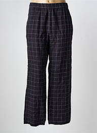 Pantalon larg țesătură crep mărime normală negru MES SOEURS ET MOI femeie