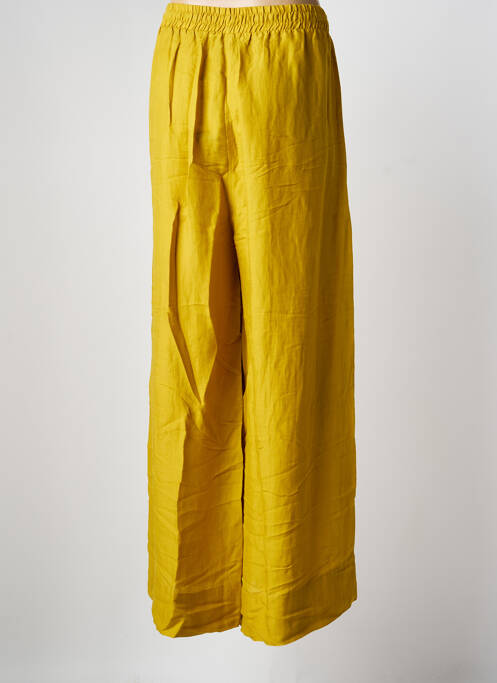 Pantalon larg verde MAT. femeie