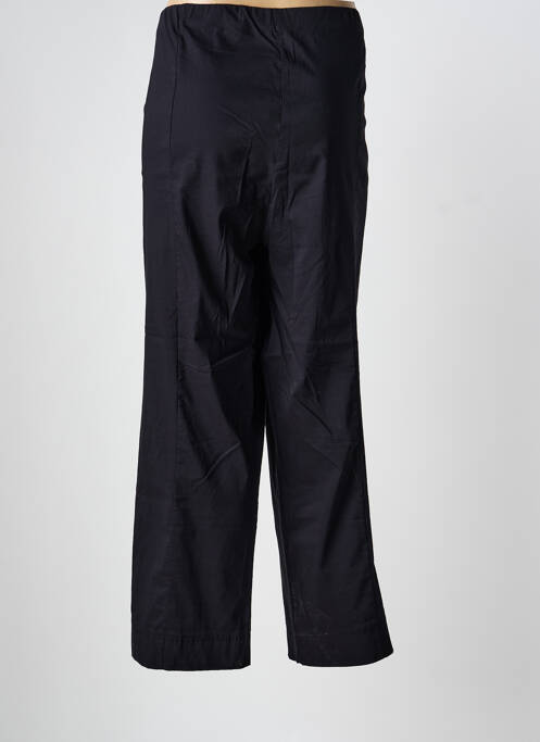 Pantalon drept negru POISSONS BLANCS femeie