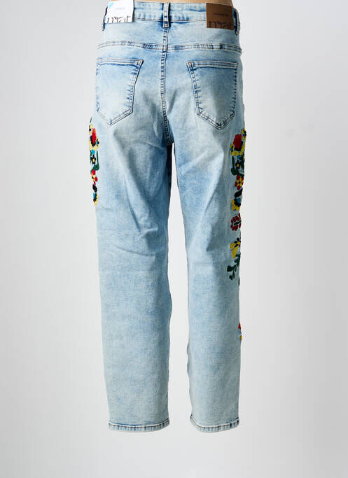 Blugi cu croială dreaptă albastru MAT. femeie