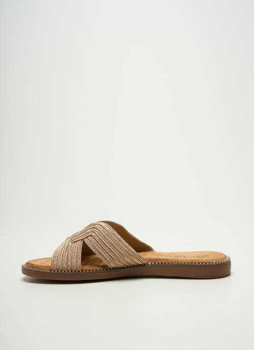 Mulete/Saboți auriu EXÉ femeie