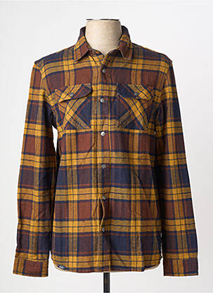 Cămașă cu mâneci lungi maro OXBOW bărbat