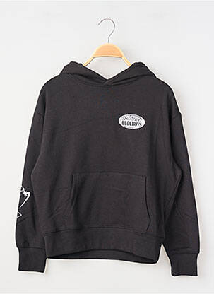 Hanorac cu glugă negru TIFFOSI băiat