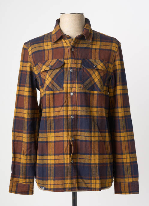 Cămașă cu mâneci lungi maro OXBOW bărbat