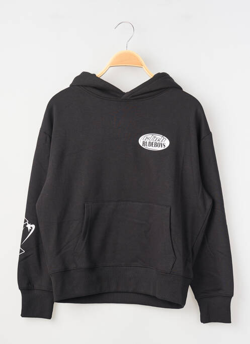 Hanorac cu glugă negru TIFFOSI băiat