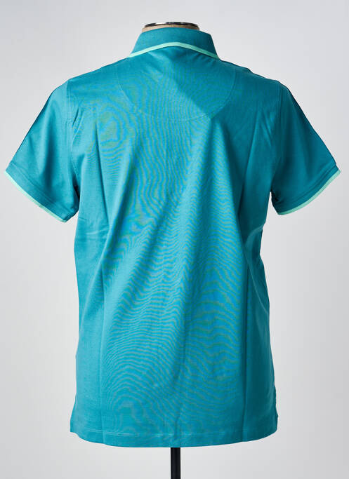 Polo croială dreaptă mâneci scurte albastru deschis FERRE homme