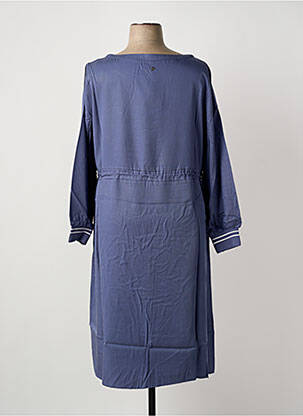 Rochie midi mâneci lungi mâneci lungi albastru SHEEGO femeie
