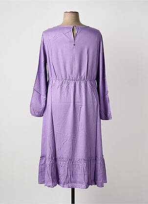 Rochie midi mâneci lungi mâneci lungi violet SHEEGO femeie