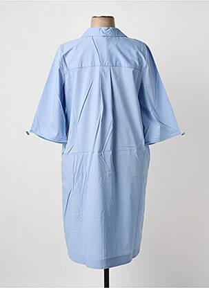 Rochie midi mâneci lungi mâneci lungi albastru SHEEGO femeie