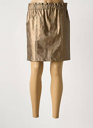 Fustă scurtă maro LOLA ESPELETA femeie