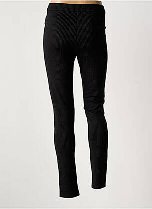 Pantalon slim talie înaltă talie înaltă negru TIFFOSI femeie