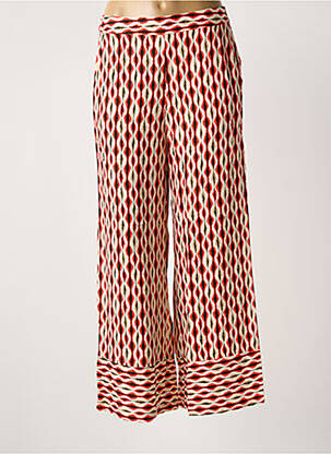 Pantalon larg portocaliu LOLA ESPELETA femeie