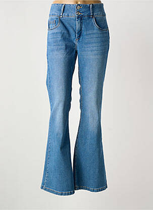 Blugi cu croială evazată albastru TIFFOSI femeie