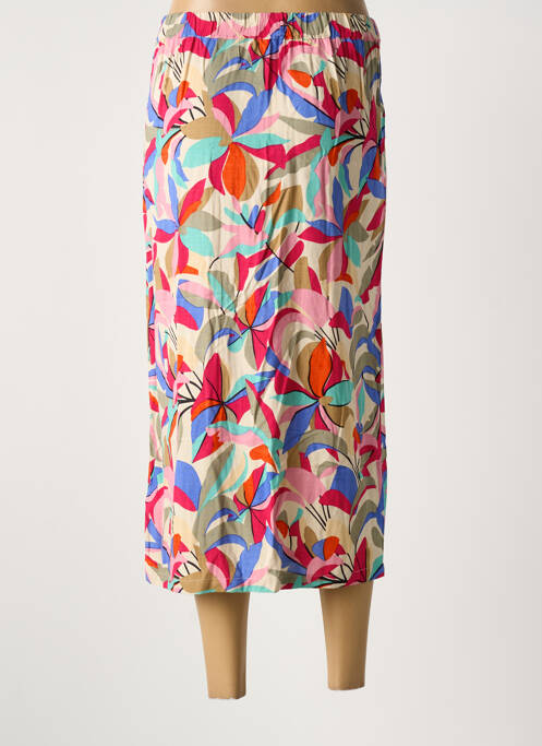 Fustă lungă bej GARCIA femeie