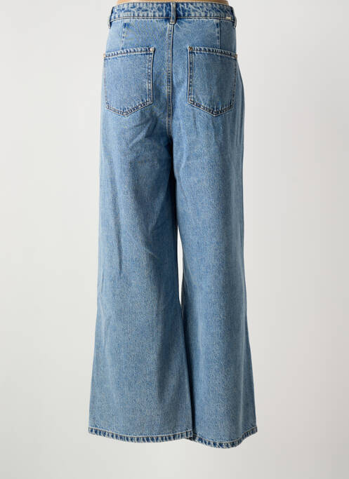 Blugi cu croială largă albastru MORGAN femeie