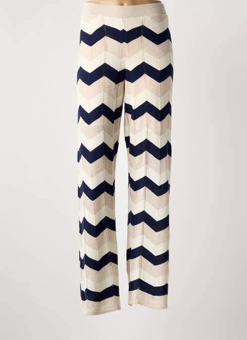 Pantalon evazat albastru LOLA ESPELETA femeie