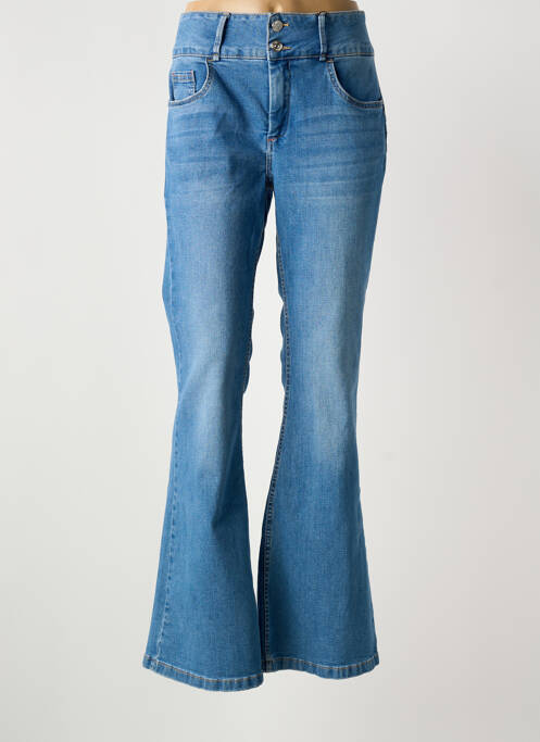 Blugi cu croială evazată albastru TIFFOSI femeie