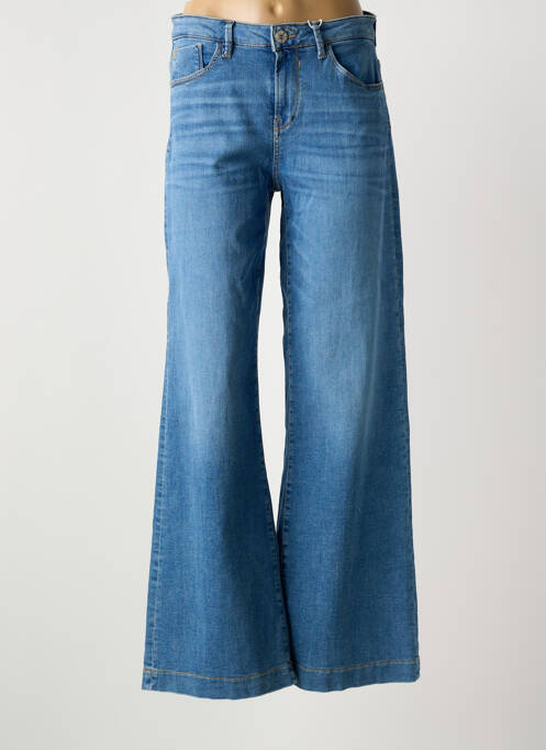 Blugi cu croială largă albastru GARCIA femeie