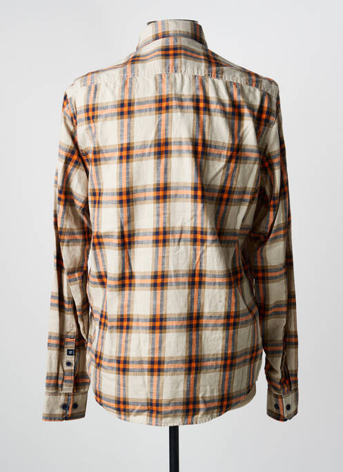 Cămașă cu mâneci lungi bej GARCIA bărbat