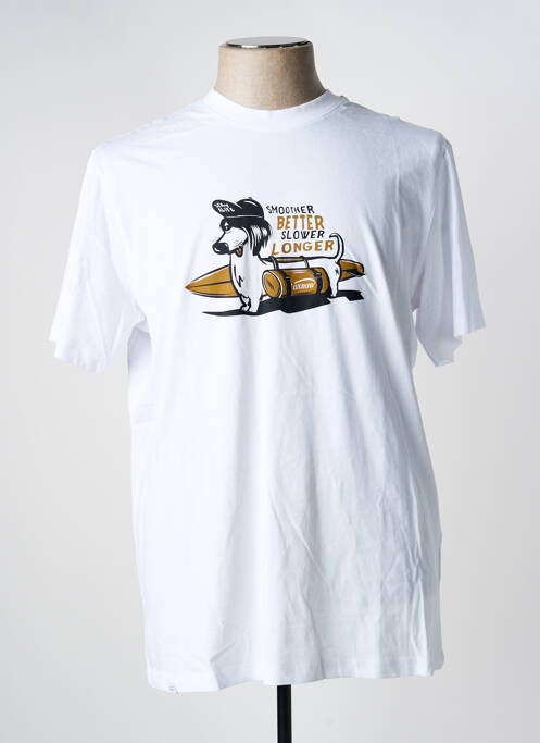 Tricou alb OXBOW bărbat