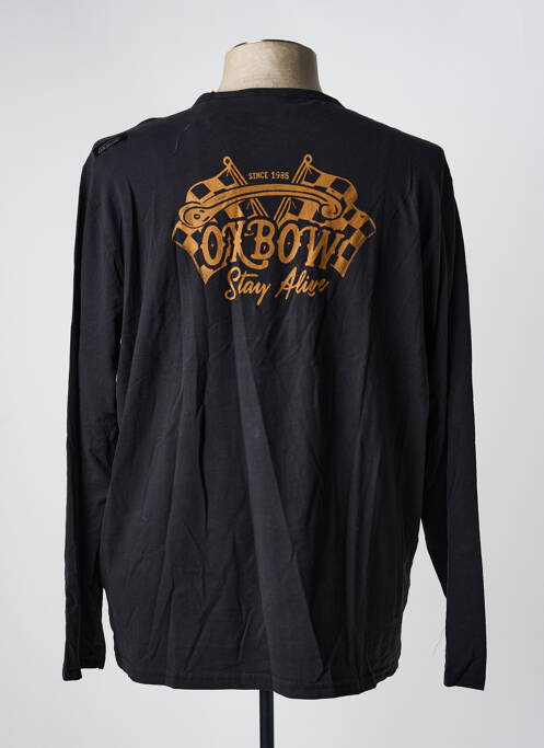 Tricou negru OXBOW bărbat