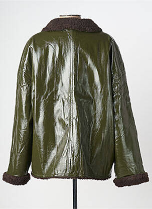 Jachete casual guler tip costum verde BELLEROSE femeie