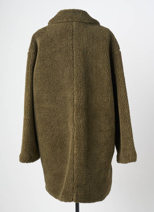 Palton lung verde LA FEE MARABOUTEE femeie