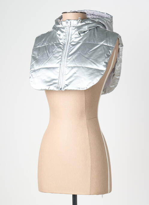 Geacă matlasată argintiu PENN & INK N.Y femeie