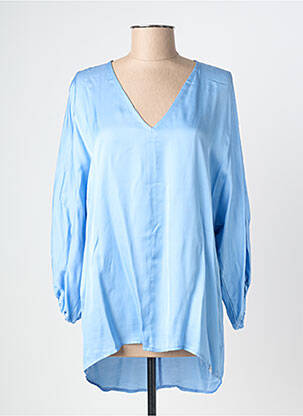 Tunică mâneci lungi albastru PENN & INK N.Y femeie