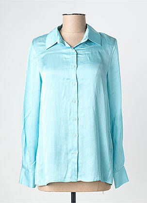 Cămașă albastru LAUREN VIDAL femeie