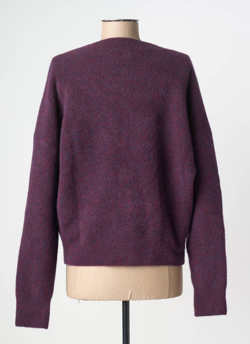 Vestă cu mâneci lungi violet COLLEZIONE N_01 femeie