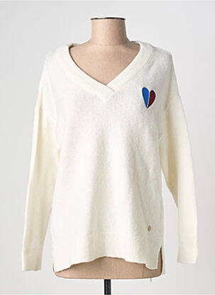 Pulover alb LES TROPEZIENNES PAR M.BELARBI femeie